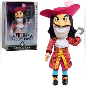 Disney Villains Captain Hook Plush - #2 in the series
